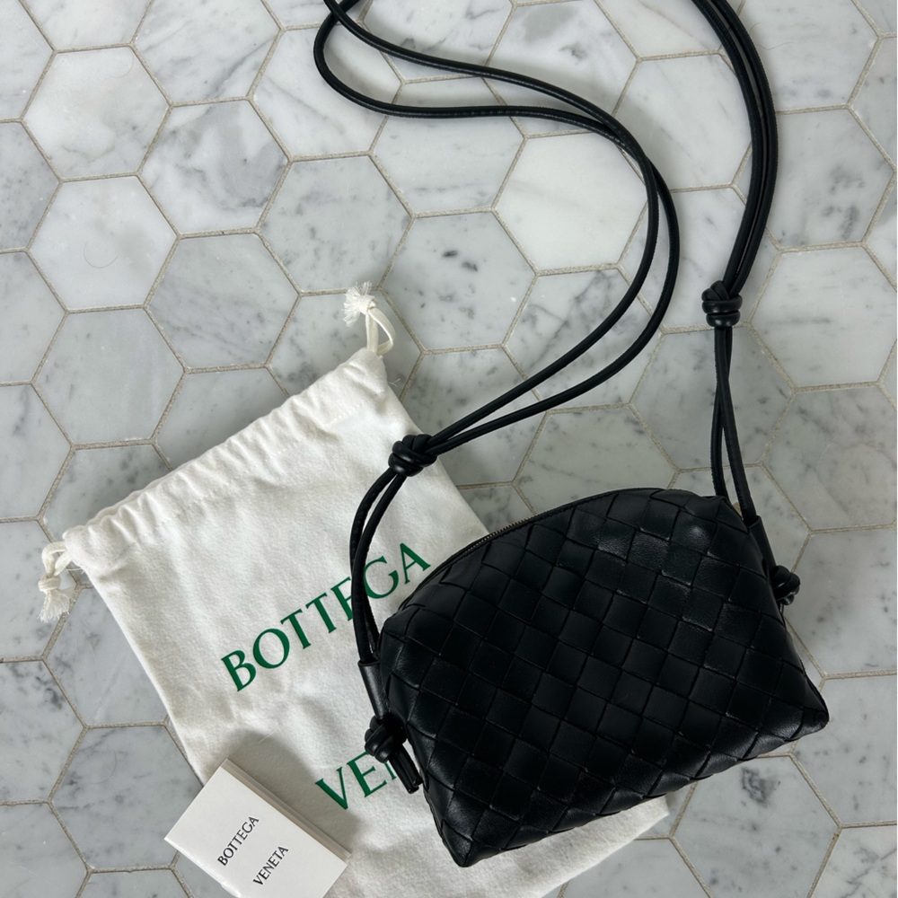 Bottega Veneta Black Crossbody Bag